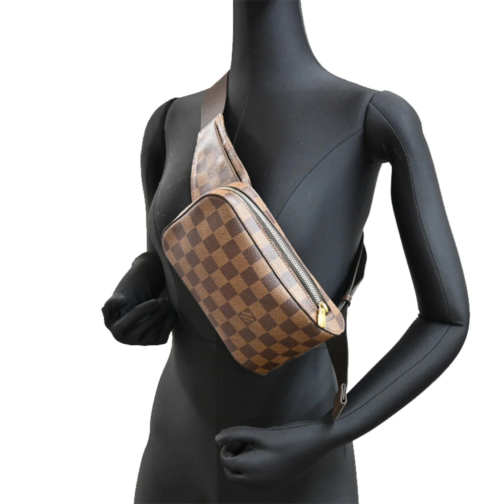 LOUIS VUITTON Authentic Brown Damier Hobo Bag - Picture 9 of 10